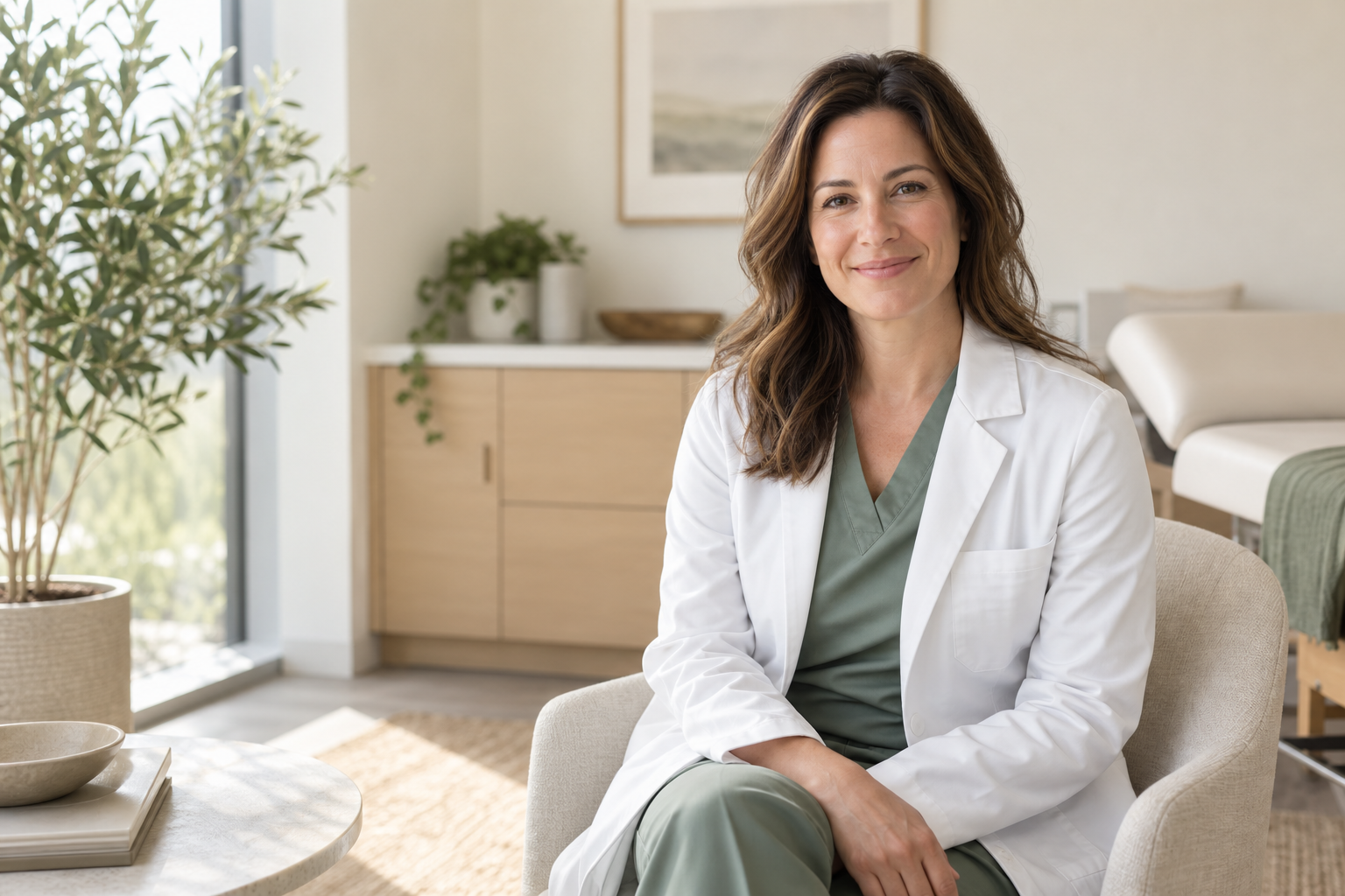 Concept clinic portrait